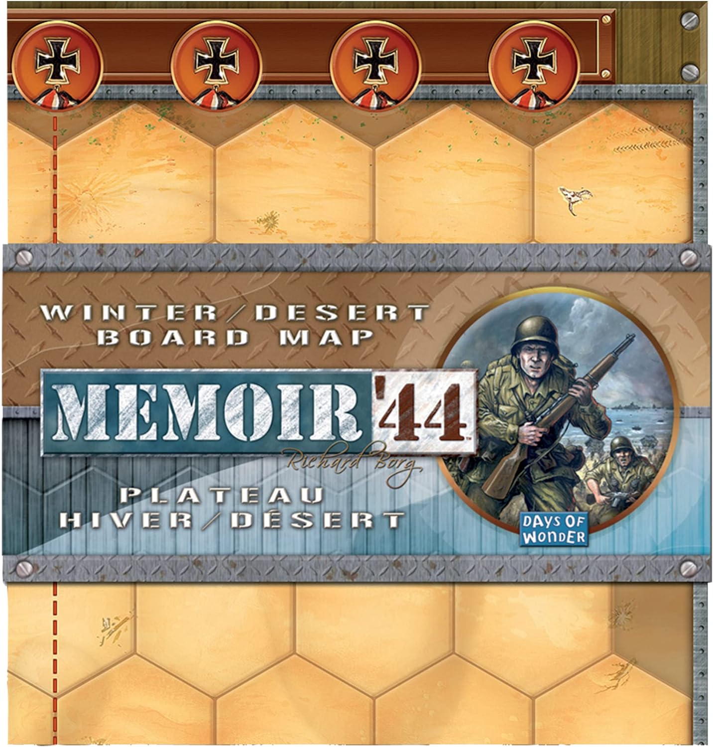 Memoir '44: Winter Desert - WiredVillage Games - Days of Wonder
